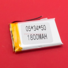 Аккумулятор 3.7v 1800mAh 50x35x5мм