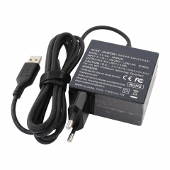 Зарядка для ноутбука Lenovo 20V 3.25A (65W) USB Type скошенный разъем (квадратная)