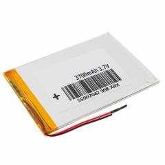 Аккумулятор 3.7v 3700mAh 110x75x3.5 мм (2 pin)