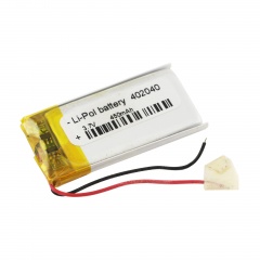 Аккумулятор 3.7v 450mAh 40x20x4 мм  (2 pin)