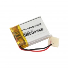 Аккумулятор 3.7v 300mAh 25x20x4 мм (2 pin)