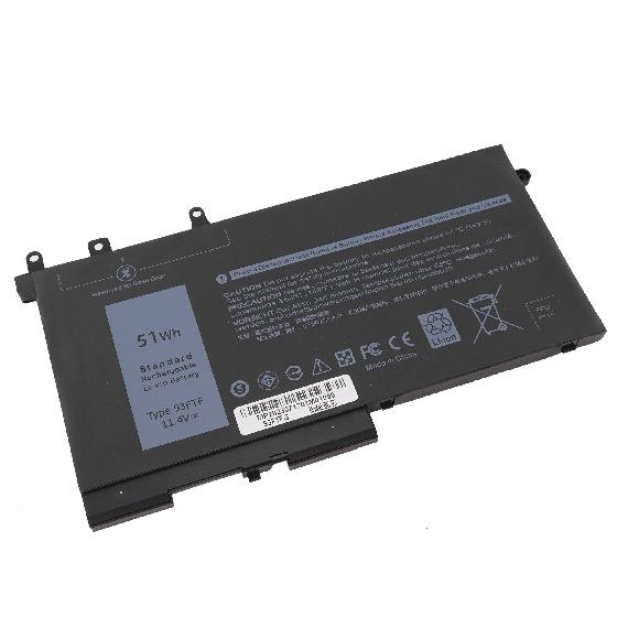 Аккумулятор для ноутбука Dell (93FTF) Latitude E5280, E5480 4400mAh