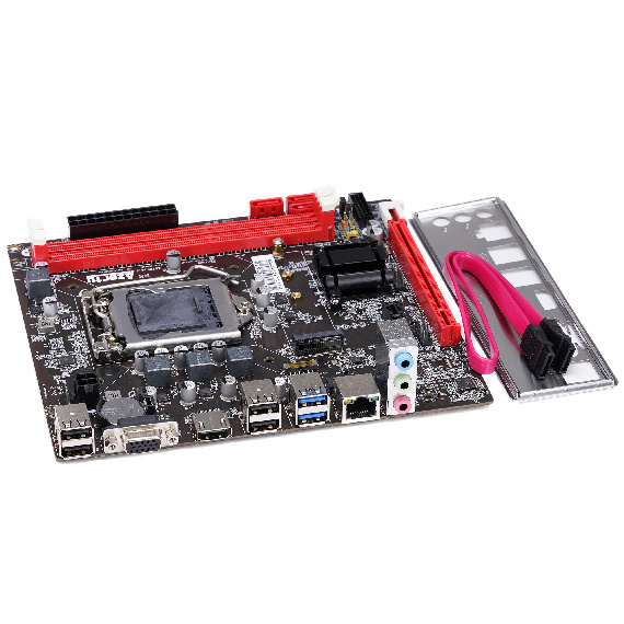 Материнская плата Azerty MB-B75-F LGA1155 Mini-DTX OEM